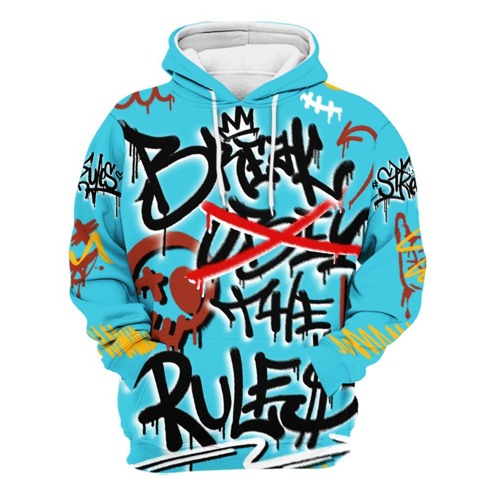 Hoodie To Match SB Dunk Di'Orr Greenwood - Break Rules Streetwear All Over Print