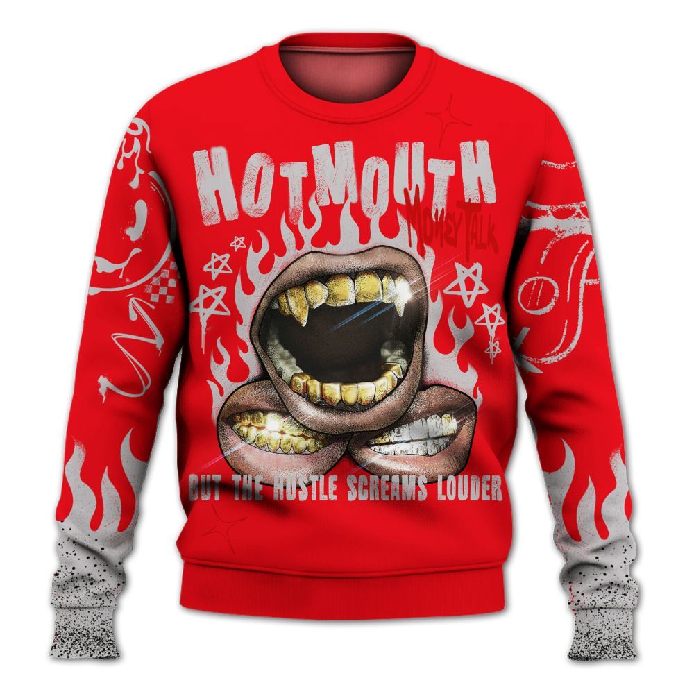 Sweatshirt To Match Air Max 1 Low Poly - Mouth Burning Street Style All Over Print