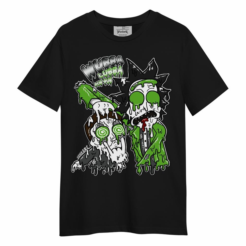 Shirt To Match Air Foamposite One Volt - Wubba Rick Drip Graphic