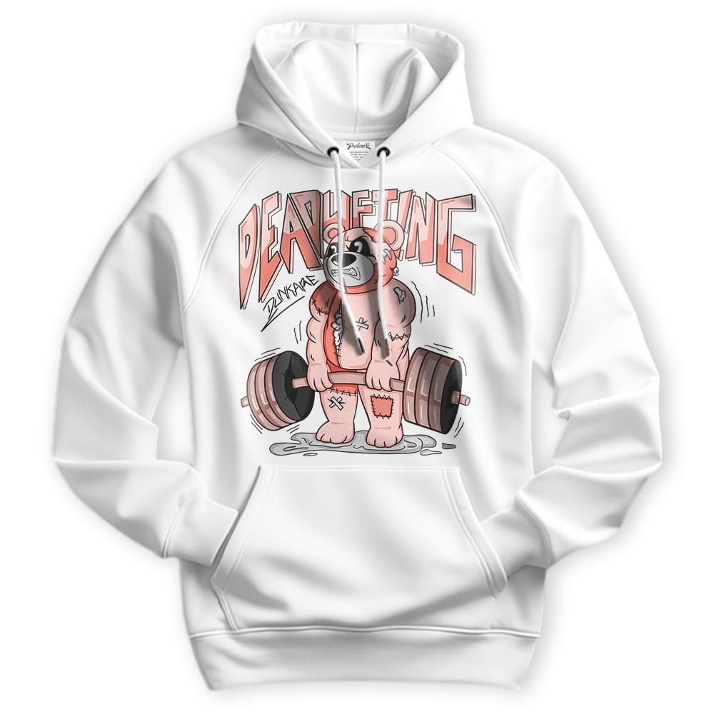 Sweatshirt To Match Legend Pink 11s Hoodie - Deadlifting Bear Hoodie Unisex