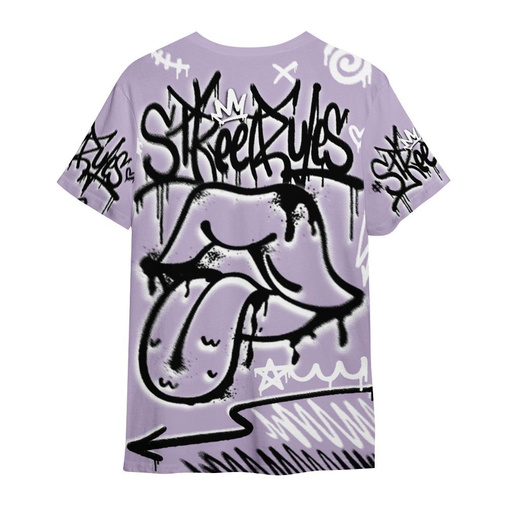 Shirt To Match Low Pure Violet 11s - Break Rules Streetwear All Over Print