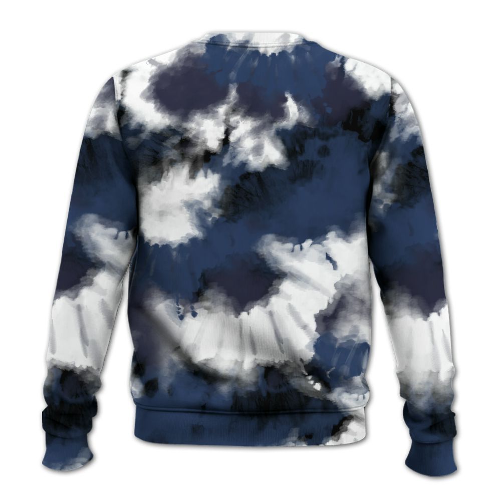 Sweatshirt To Match Low 85 Metallic Blue 1s - Tie Dye FK Around Find Out All Over Print