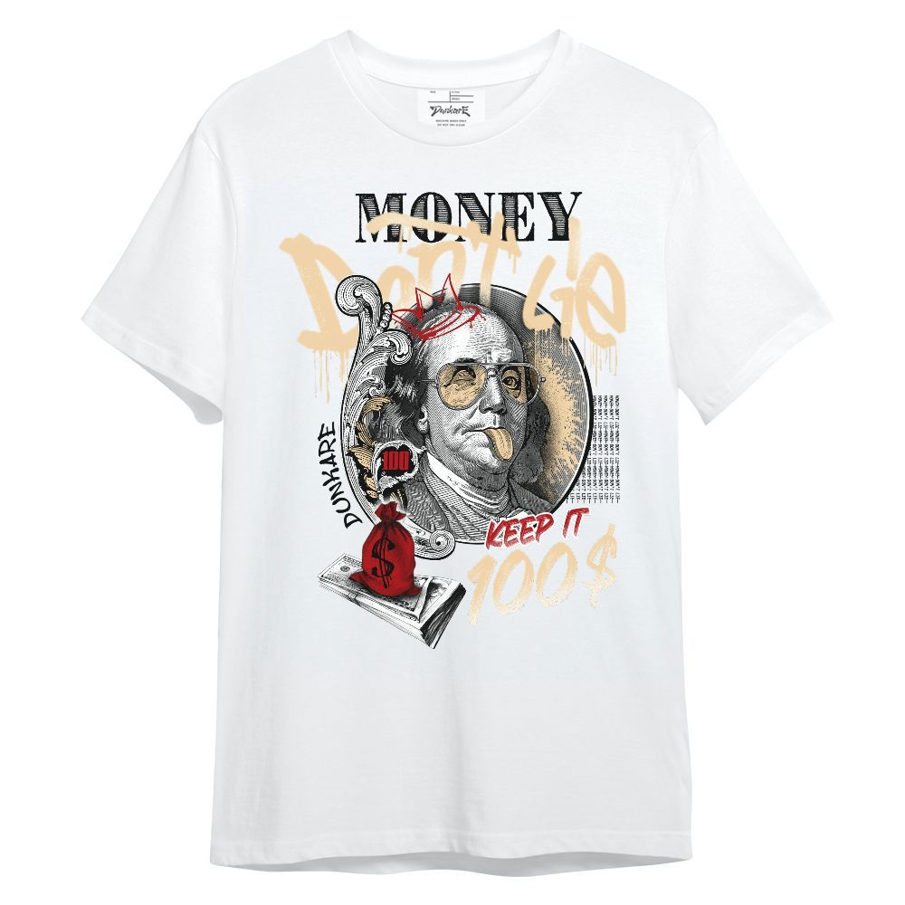 Shirt To Match Dunk Low Strawberry Waffle - Money Don't Lie Unisex Shirt
