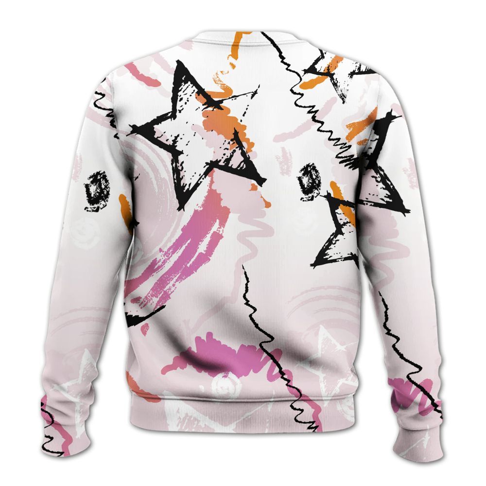 Sweatshirt To Match Book Sunrise 1s - Grind Shine Later Drip All Over Print