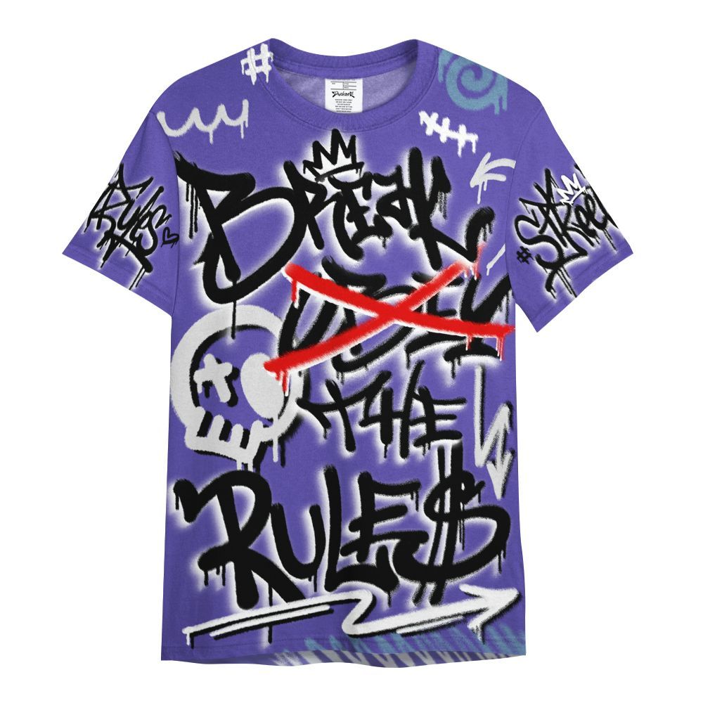 Shirt To Match Retro Concord 5s - Break Rules Streetwear All Over Print