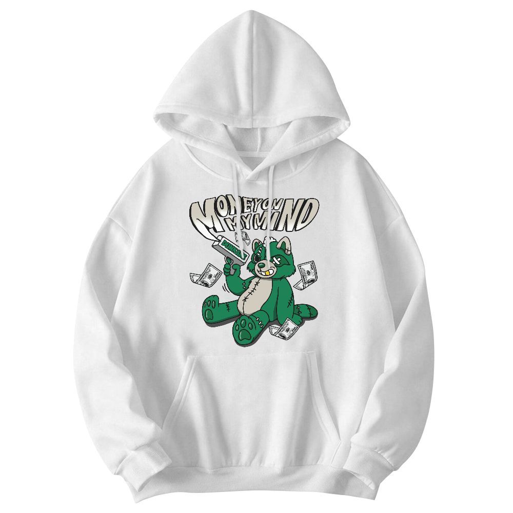 Sweatshirt To Match Lucky Green 2s - Money On My Mind Raccoon Graphic