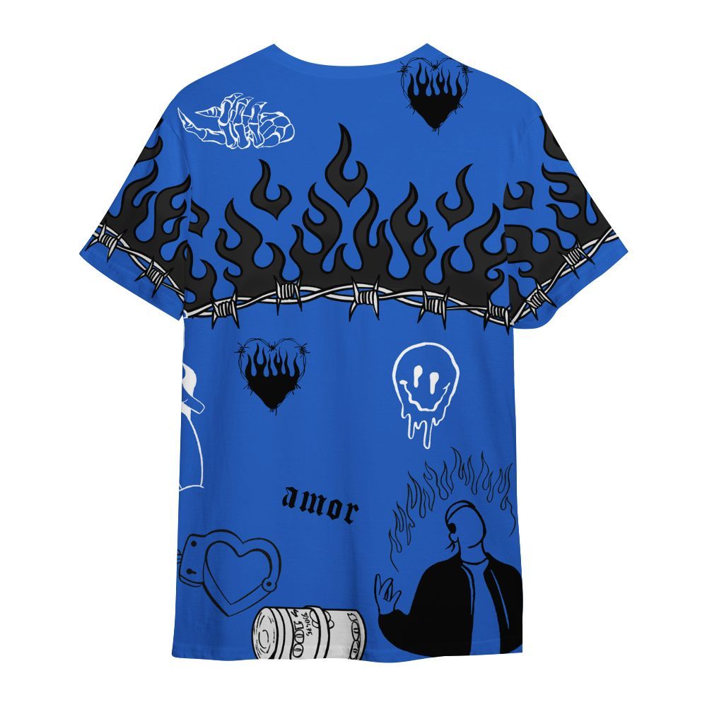 Shirt To Match High OG Royal 2026 1s - Snake Trust No One All Over Print