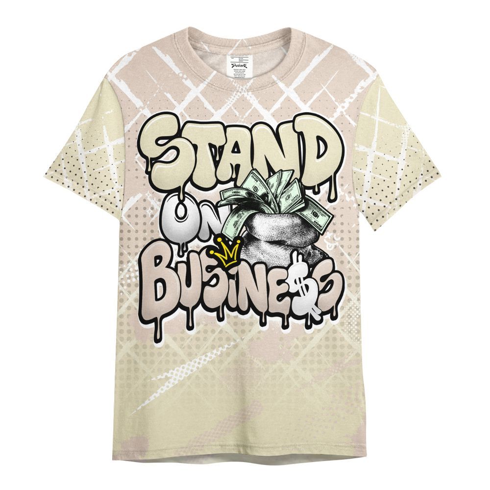 Shirt To Match A Ma Maniere X Fossil Stone 4s - Halftone Stand Business Dripping All Over Print