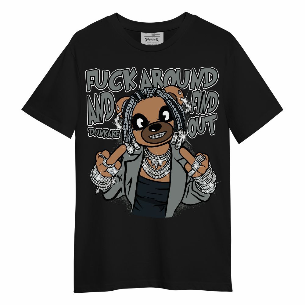 Shirt To Match Retro Georgetown 6s - F#ck Around Bear Bear Unisex Shirt