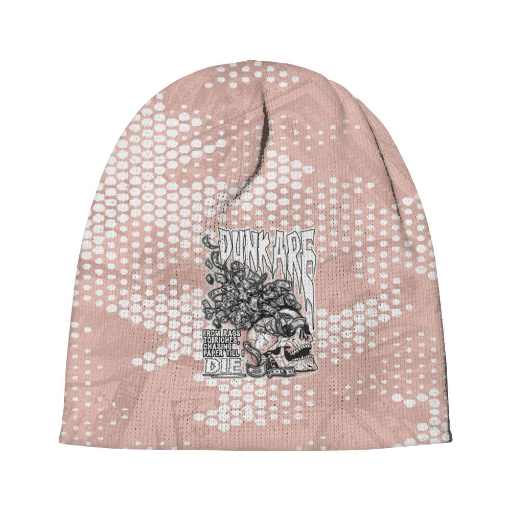 Beanie Hat To Match Low Legend Pink 11s - From Rags To Riches Graphic