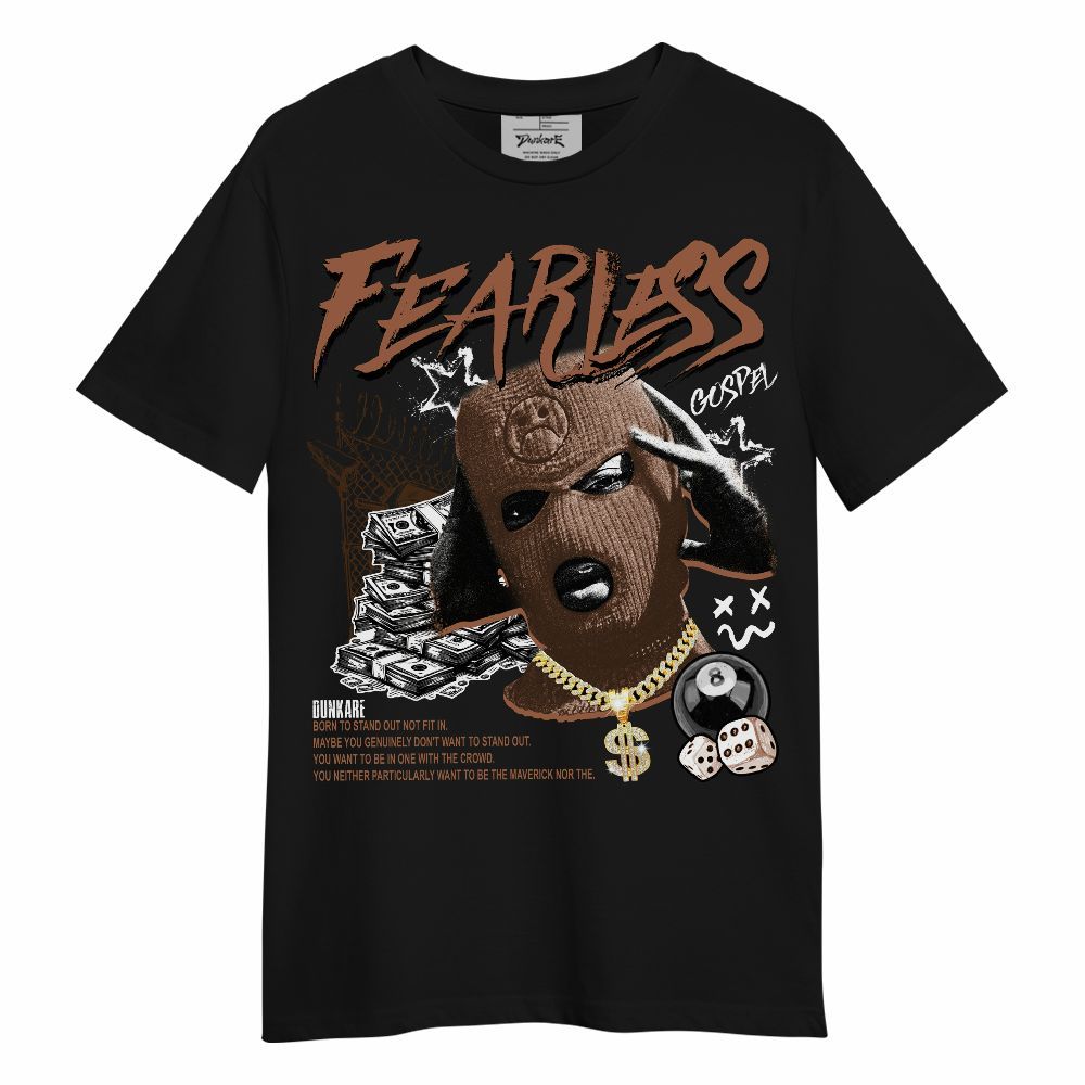 Shirt To Match Air Foamposite Metallic Copper - Fearless Gospel Streetwear Money Unisex Shirt