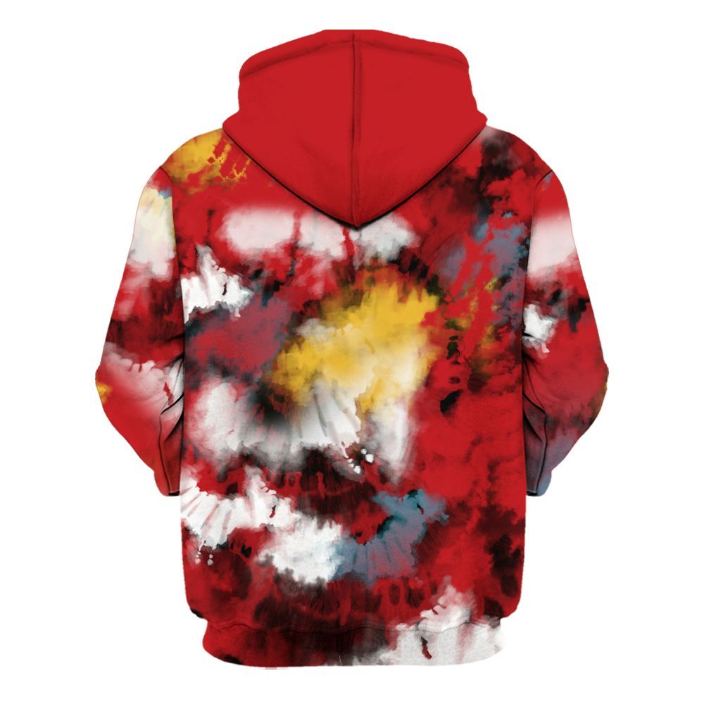 Hoodie To Match Dunk Low Fruity Pebbles - God Blessed Tie Dye All Over Print