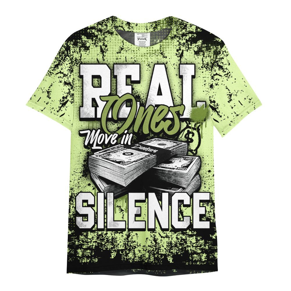 Shirt To Match Smoke Grey Volt TR 1s - Move In Silence Money Street Retro All Over Print
