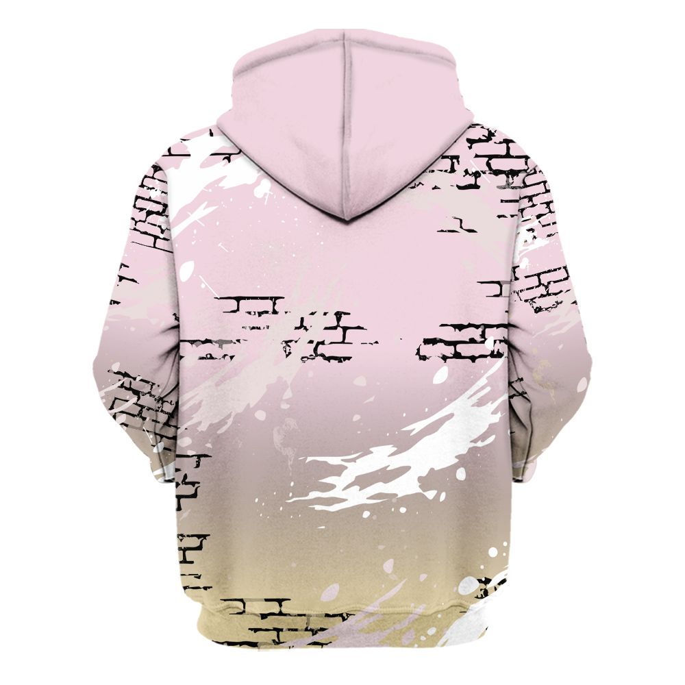 Hoodie To Match Denim Iced Carmine 4s - Values Of Loyalty Drip All Over Print