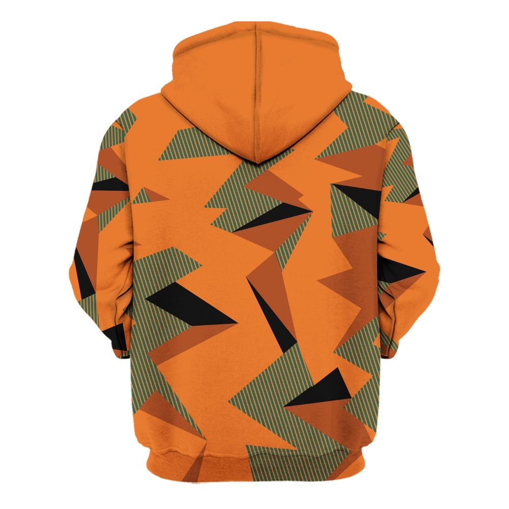 Hoodie To Match Dunk Low Ceramic - Geometric Camouflage Pattern All Over Print