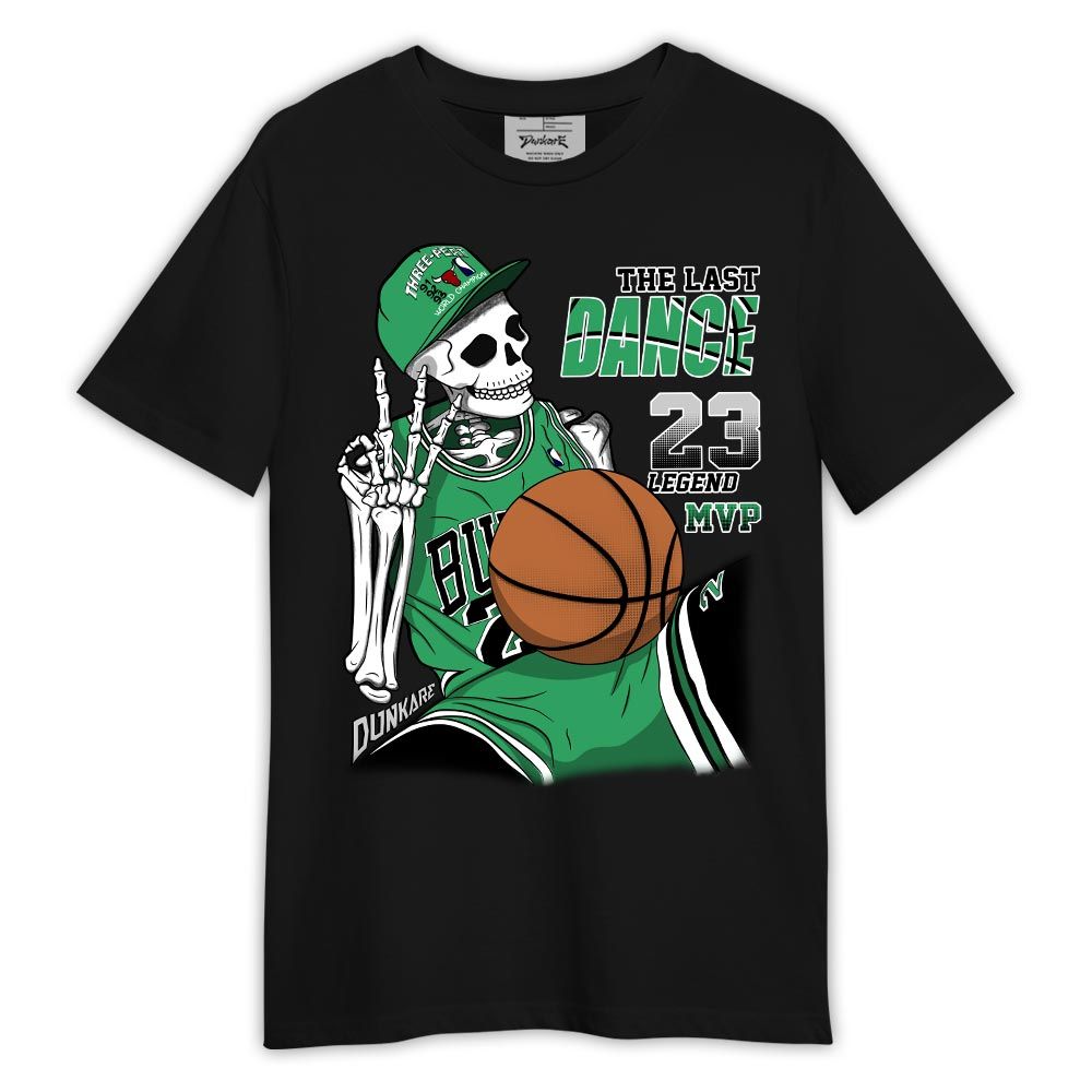 Shirt To Match Black Green Glow 3s - 23 Legend Dance Green Glow 3s Shirt Outfit