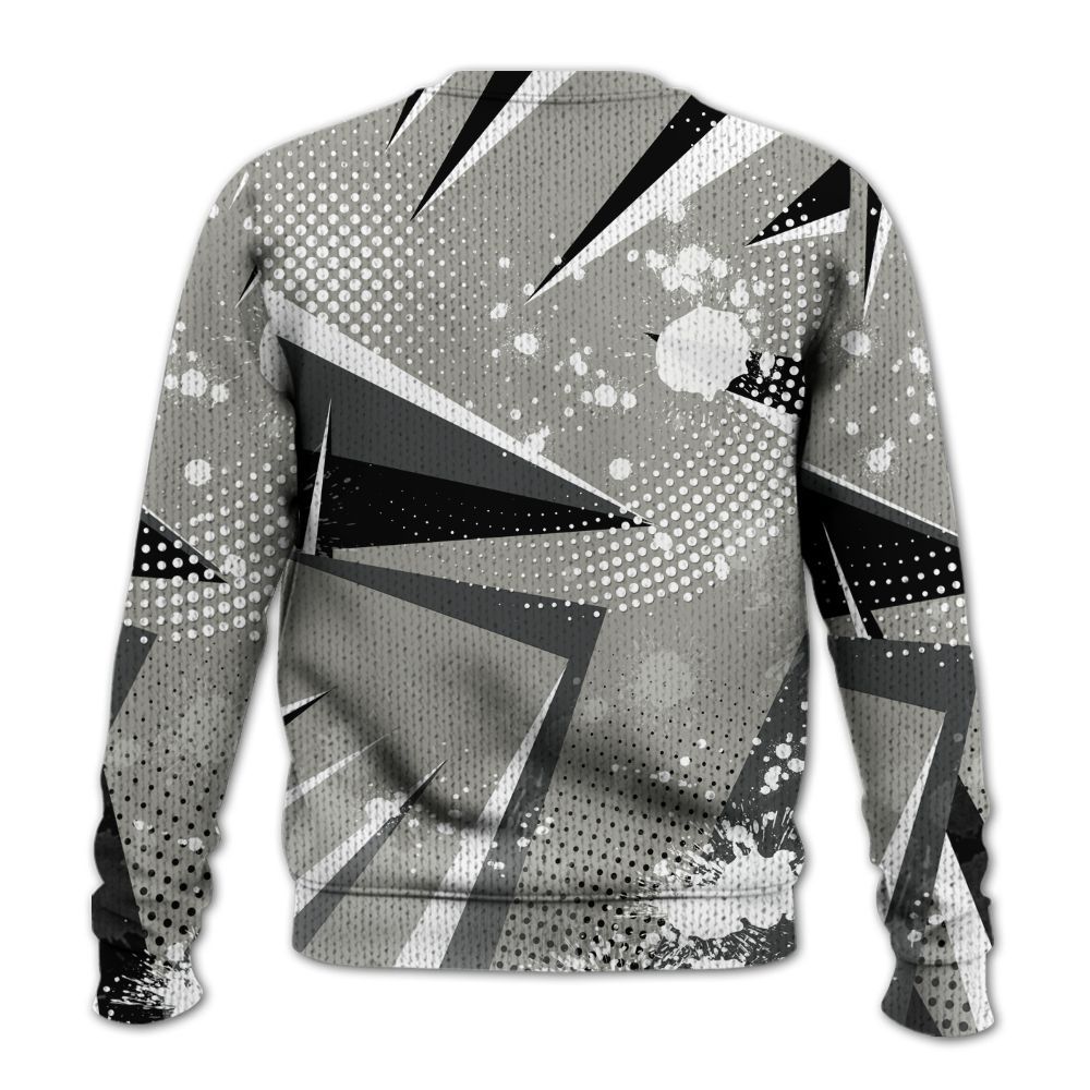 Knitted Sweater To Match High Satin Shadow 1s - Poly Trust No One Dripping