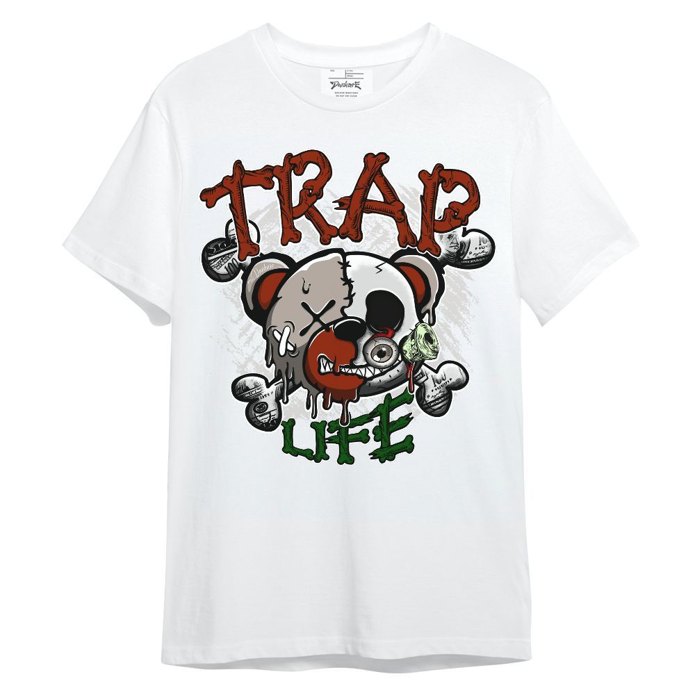 Shirt To Match El Grito 5s - Trap Bear Skull Unisex Shirt