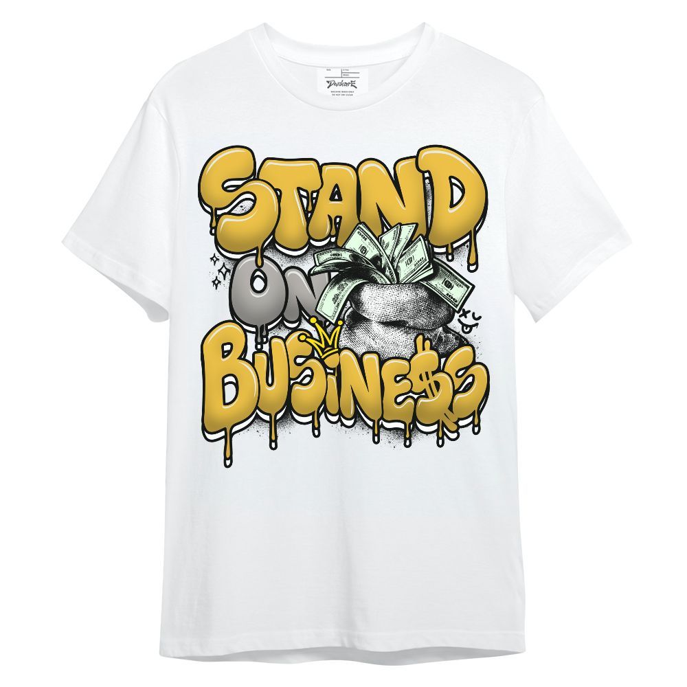 Shirt To Match Low Yellow Python 11s - Stand Business Unisex Shirt