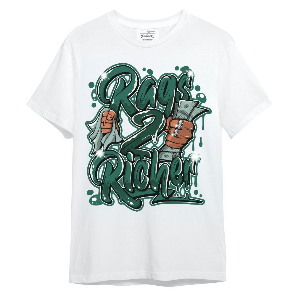 Shirt To Match Oxidized Green 4s - Rag 2 Rich Graphic Unisex Shirt