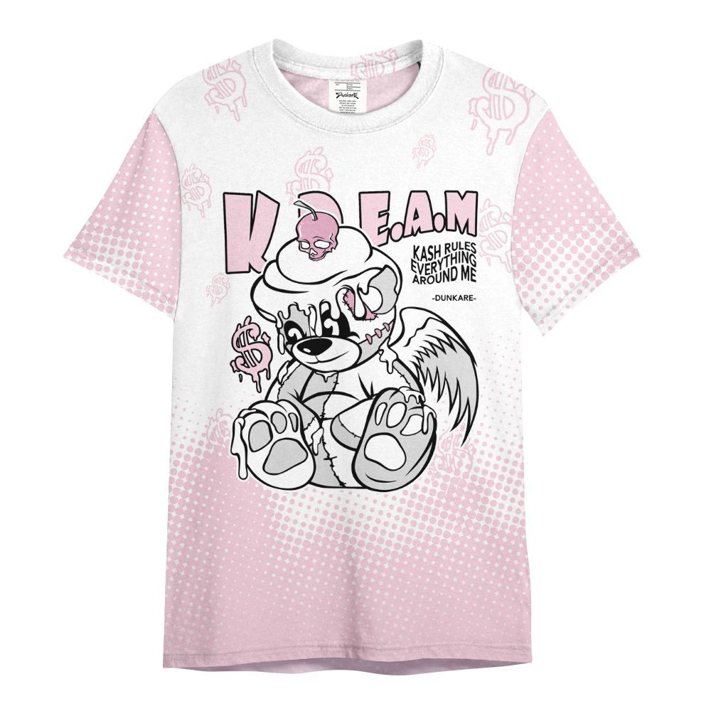Shirt To Match Orchid 4s - Loot Bear Unique Drip All Over Print