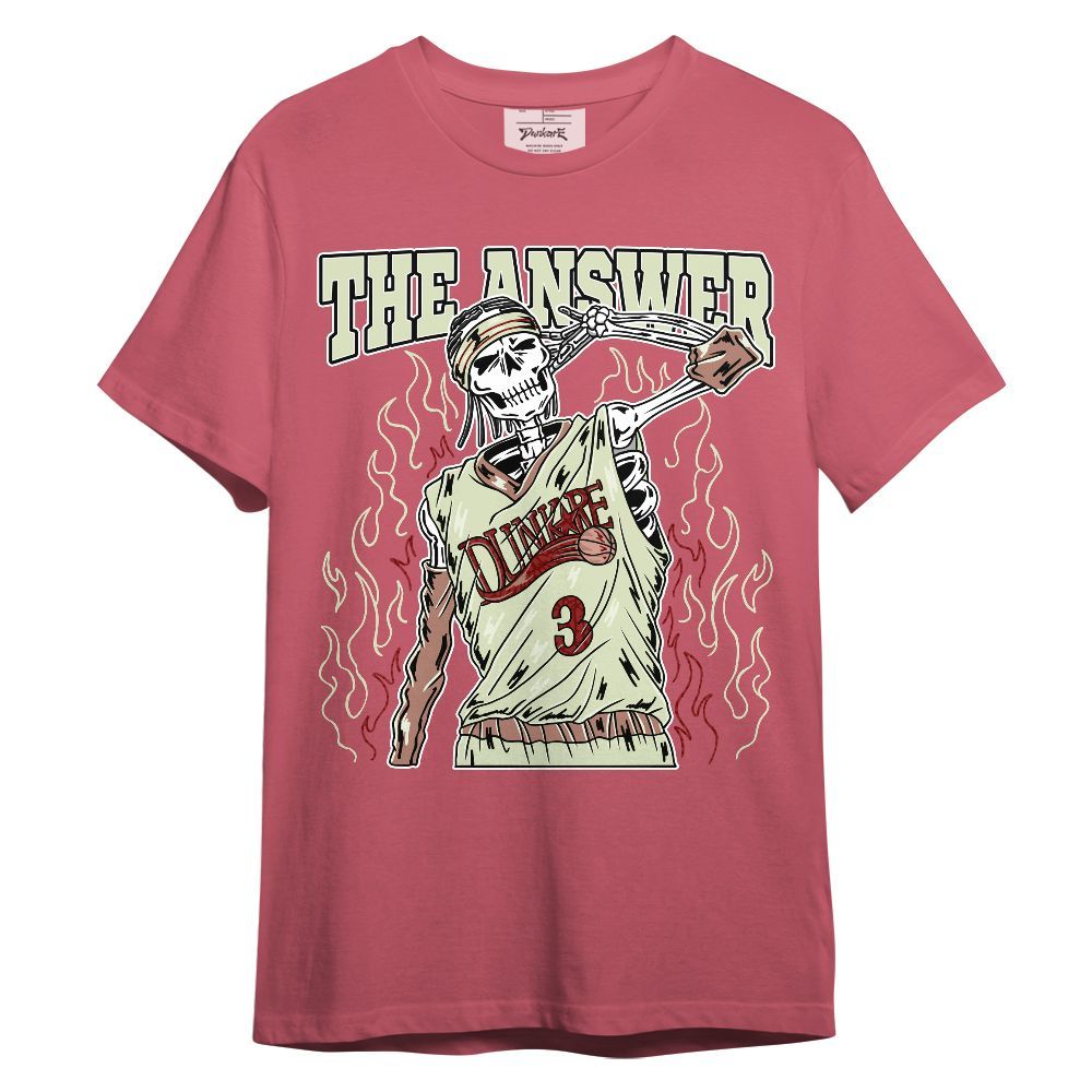 Shirt To Match Valentines Day 3s - Allen The Answer Skeleton Unisex Shirt
