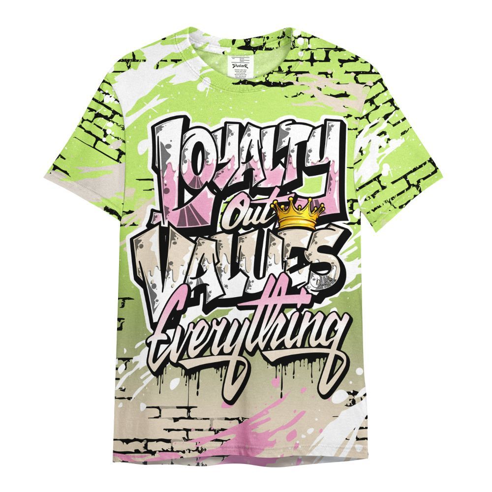 Shirt To Match Jack Black Night Silver - Values Of Loyalty Drip All Over Print