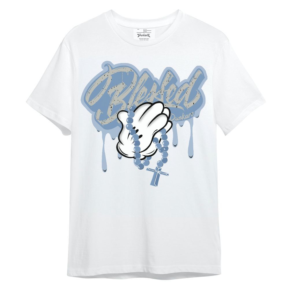 Shirt To Match University Blue 4s - God Blessed Drip Unisex Shirt
