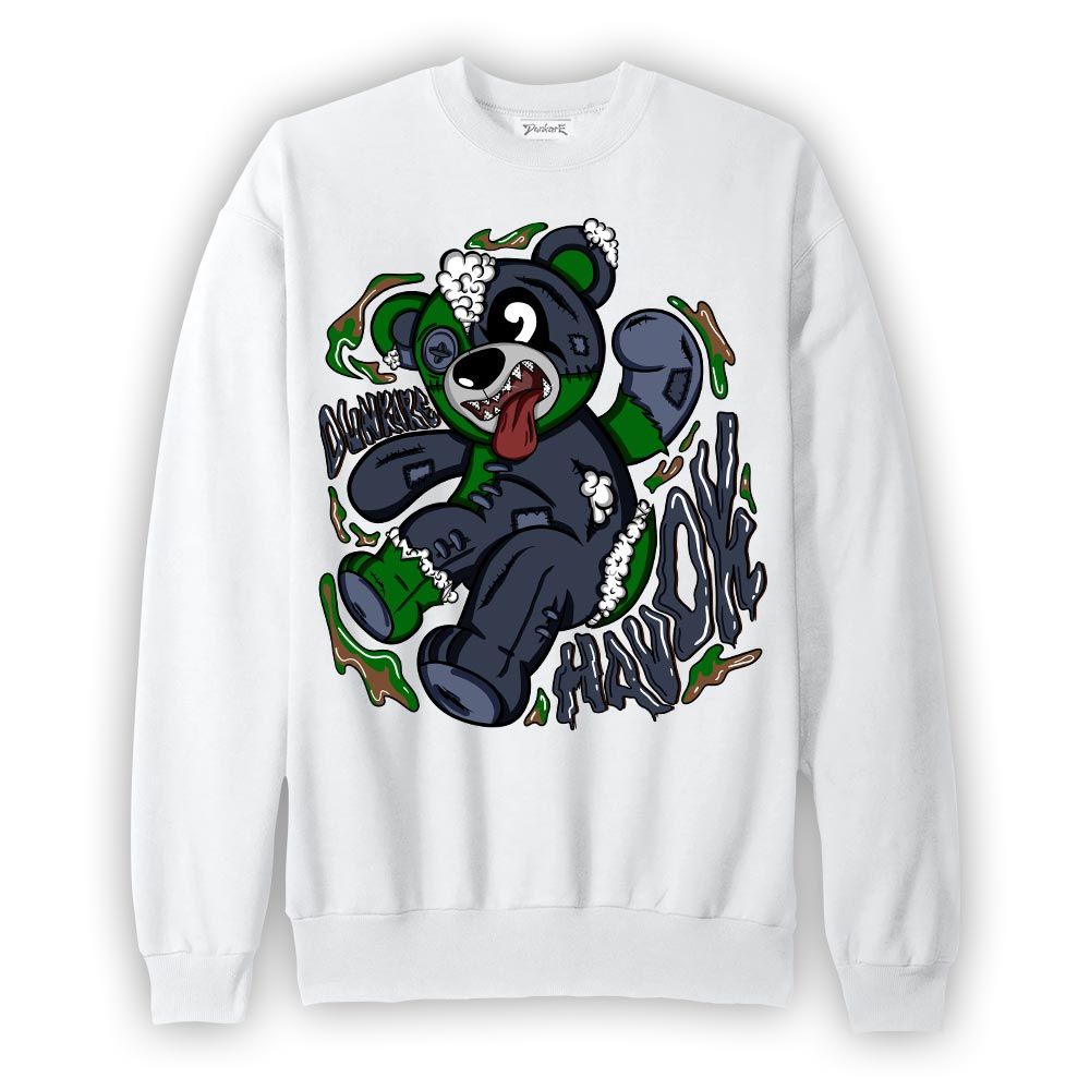 Sweatshirt To match Midnight Navy 13s Sweatshirt - Havok Bear Graphic