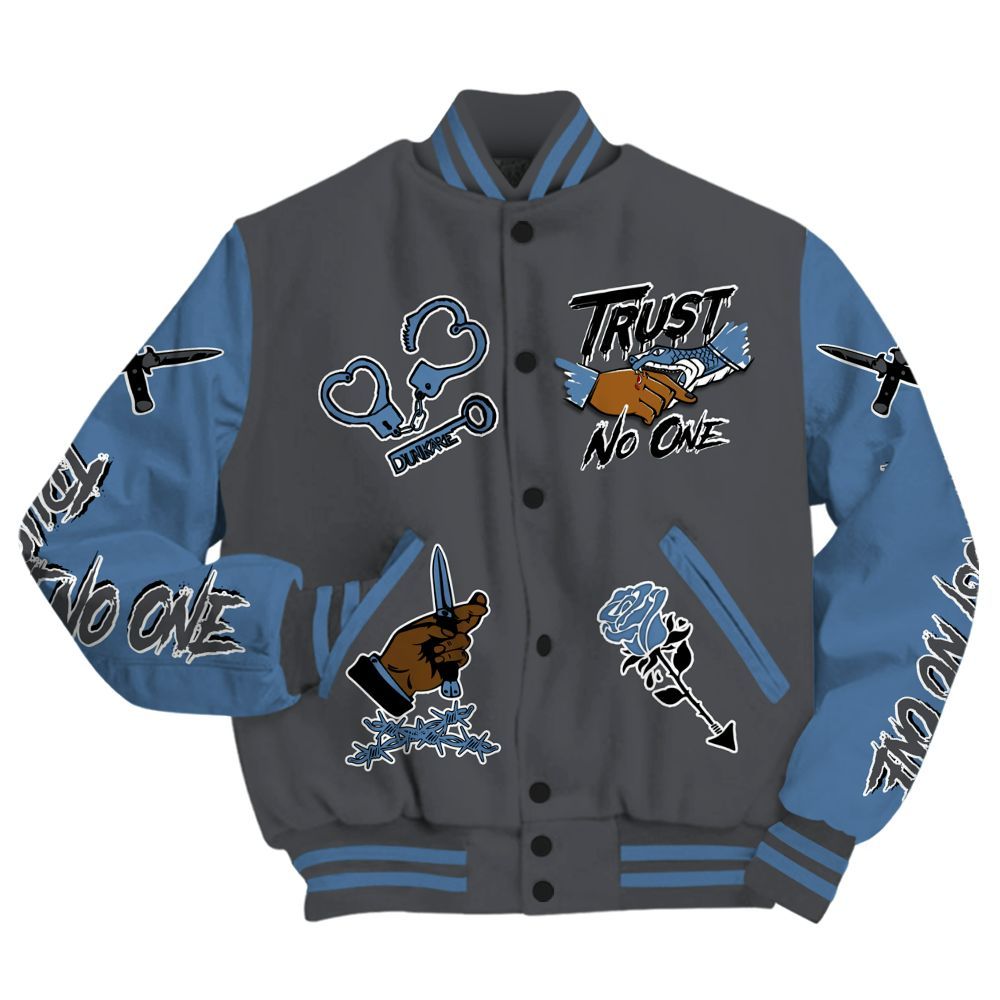 Varsity Jacket To Match Air Max 95 Stash - Trust No One Dripping All Over Print