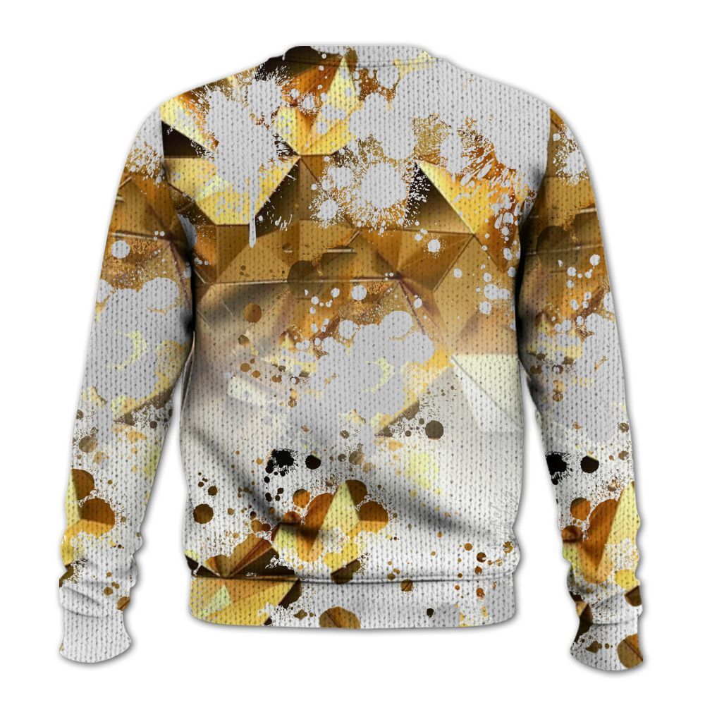 Knitted Sweater To Match NET Gold 4s - Trust No One Scary