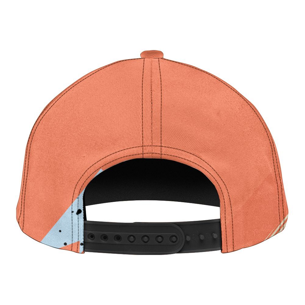 Snapback To Match DJ Khaled Crimson Bliss 5s - Geometric Abstract Graphic