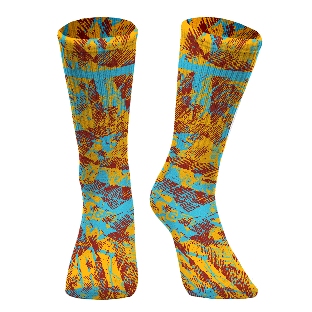 Sock To Match SB Dunk Di'Orr Greenwood - Vintage Avantgarde Graphic Unisex