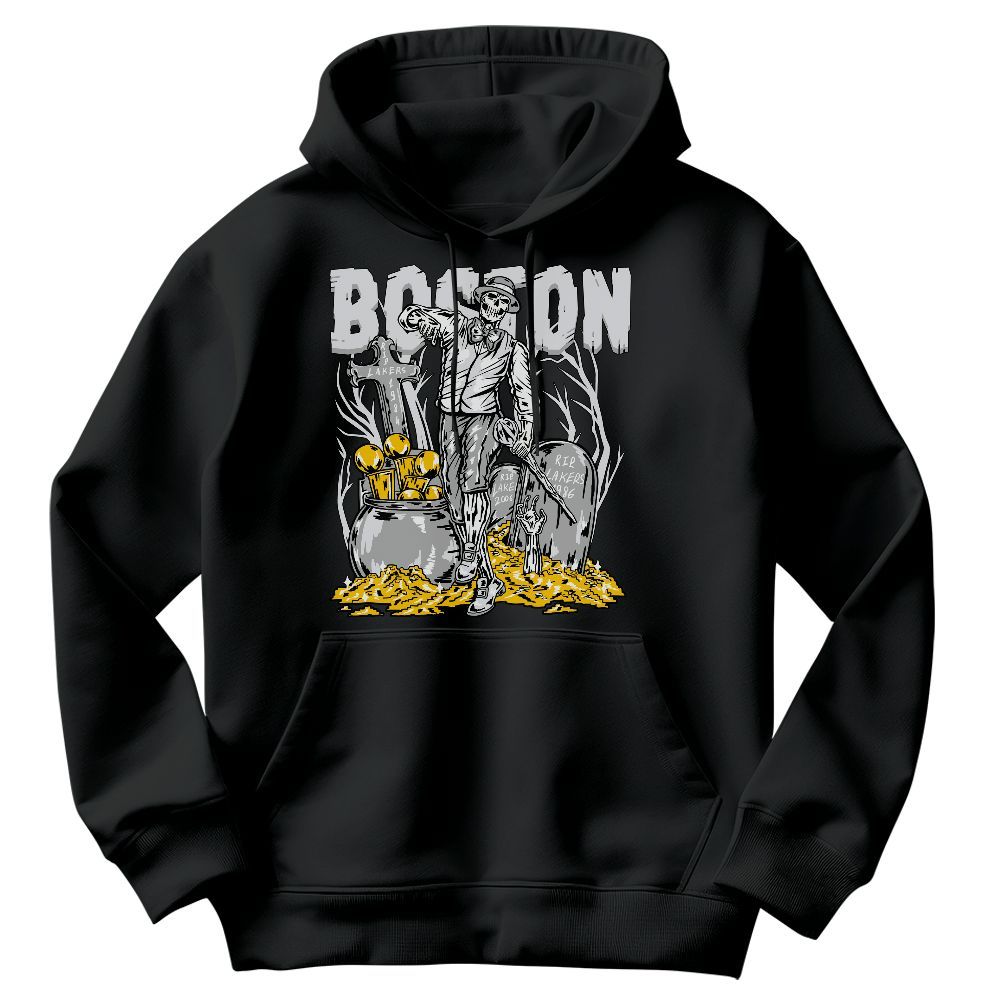 Sweatshirt To Match Kobe 9 EM Protro Halo - Goldrush Skeleton Graphic