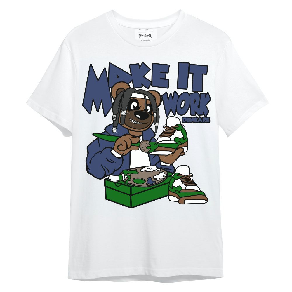 Shirt To Match Midnight Navy 13s - Pull It Off Bear Unisex Shirt