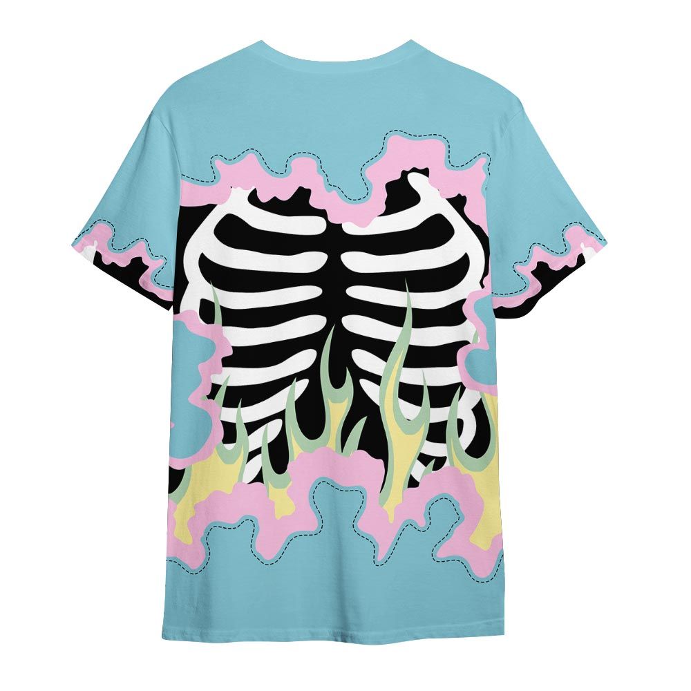 Shirt To Match SB Dunk Low Visty - G.O.A.T 23 Skeleton Flame Shirt Outfit