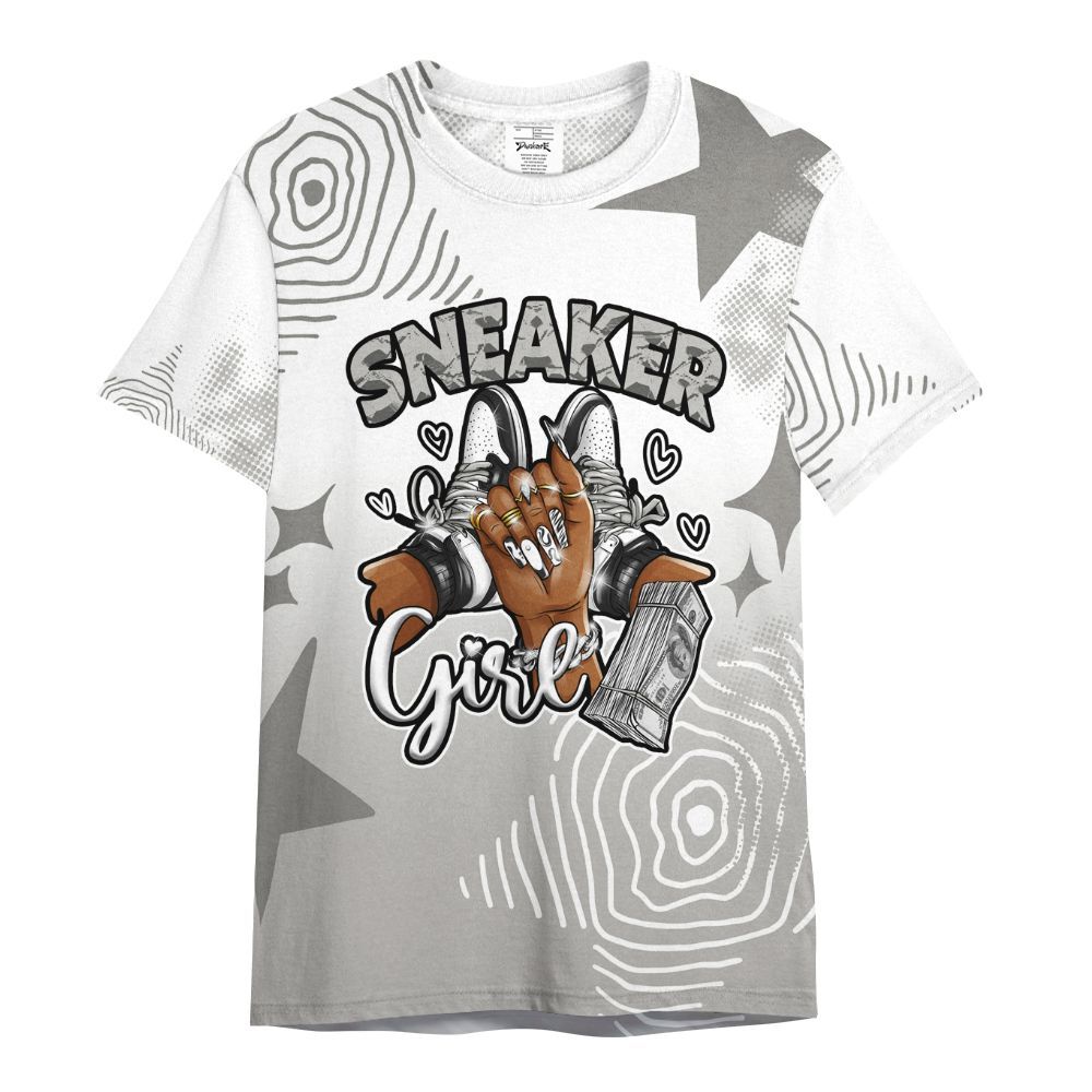 Shirt To Match Low OG Phantom 1s - Sneakerz Girlz Unique Starz All Over Print