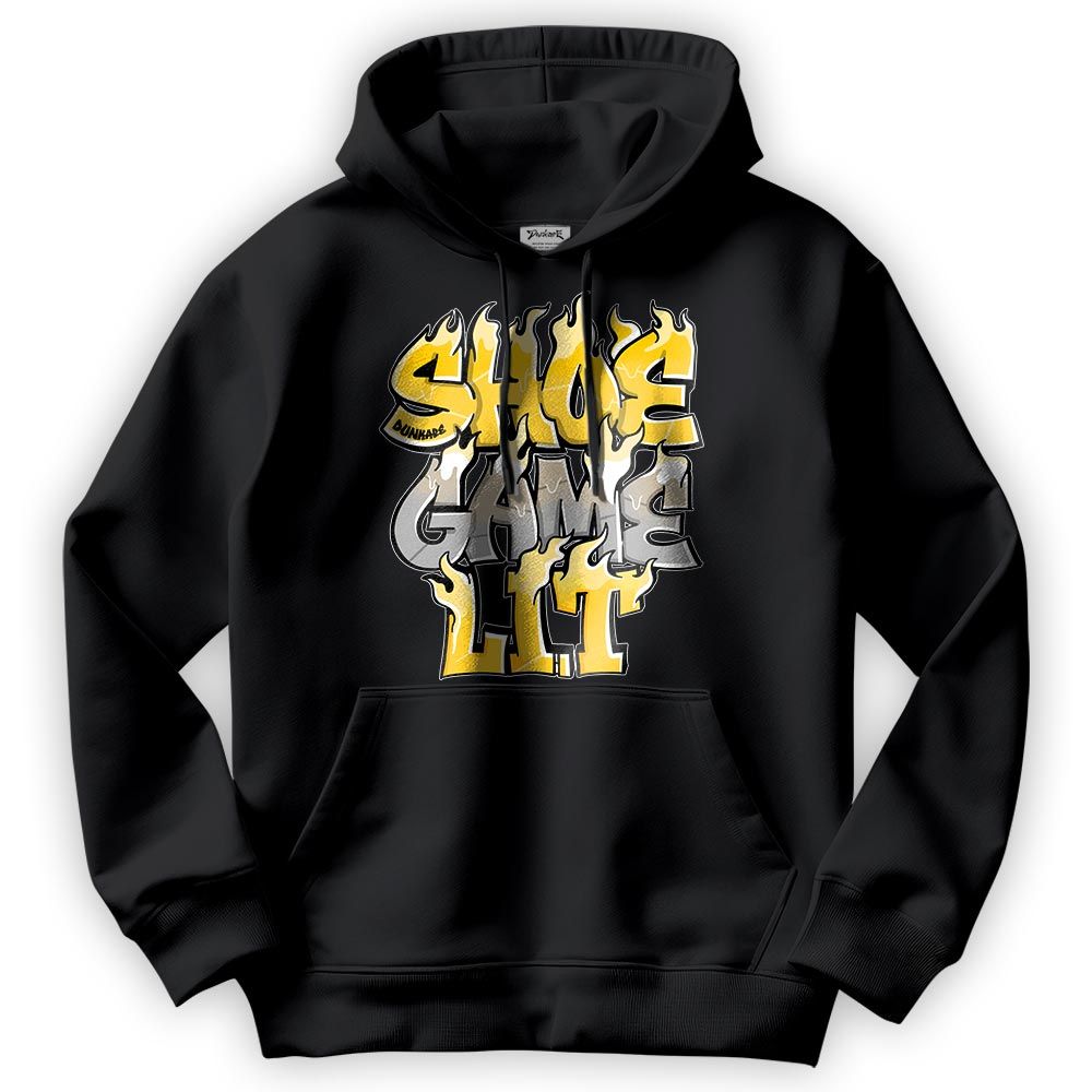 Sweatshirt To Match Vivid Sulfur 4s Hoodie - Shoe Game Lit Graphic Hoodie Unisex