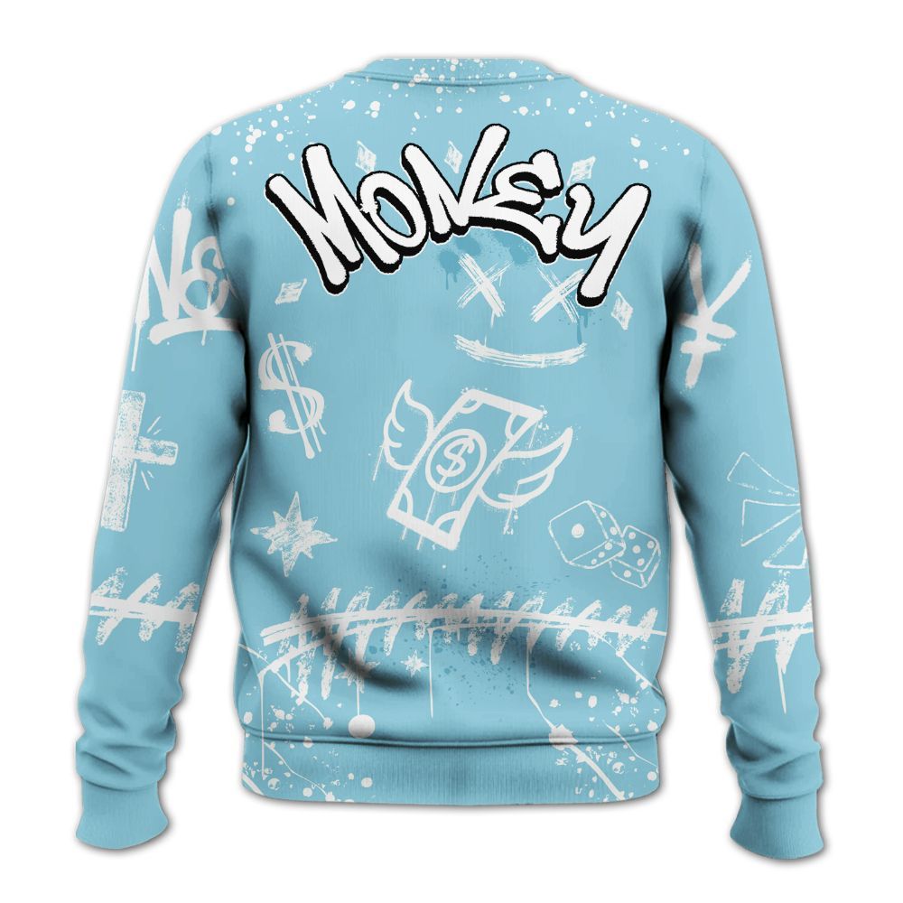 Sweatshirt To Match Dunk High Homer Simpson - Everybody Paid In Full Crayon All Over Print