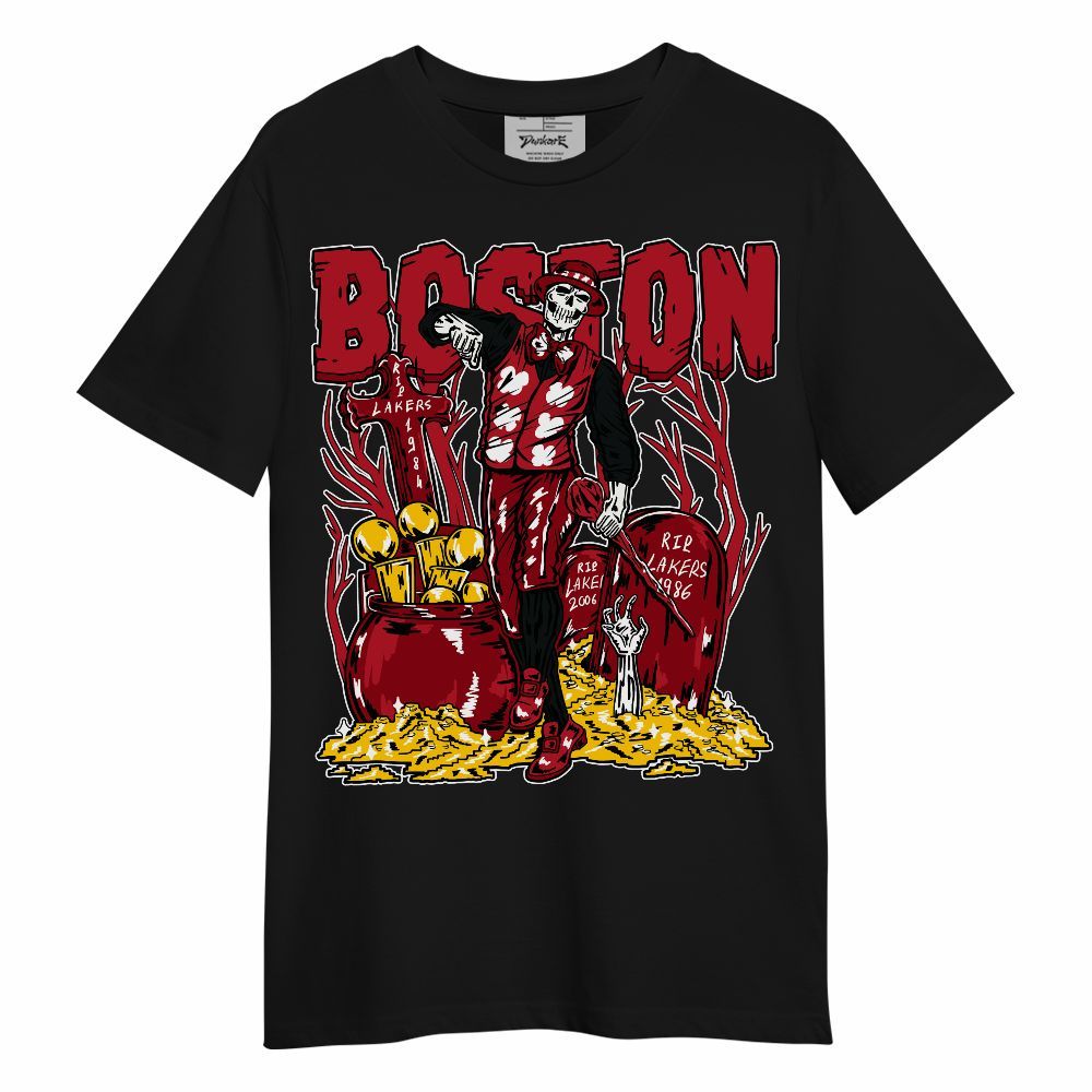 Shirt To Match Retro Raging Bull 5s - Goldrush Skeleton Unisex Shirt