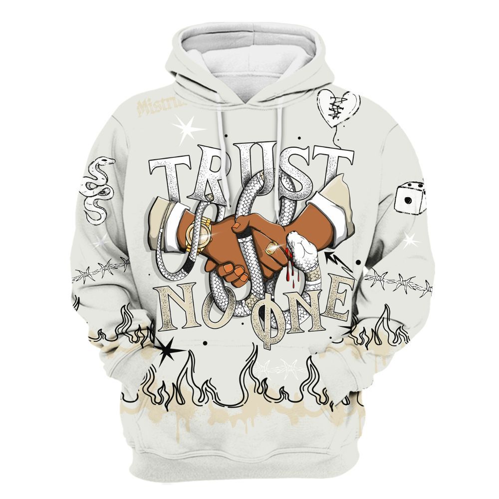 Hoodie To Match Grand Finale 11s Shirt, Trust No One Snake-Bite Doodle Crayon All Over Print