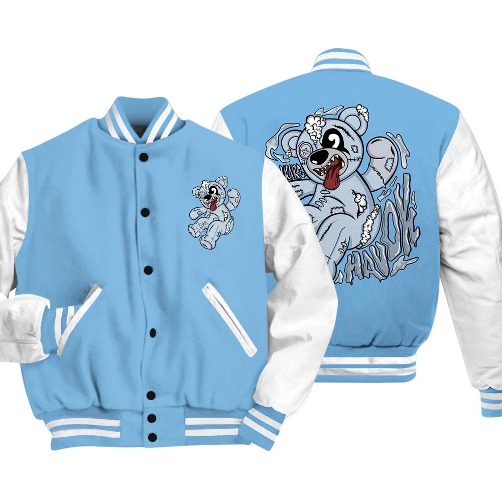 Varsity Jacket To Match Craft Paris 6s Vasity Jacket - Havok Bear Vasity Jacket Unisex