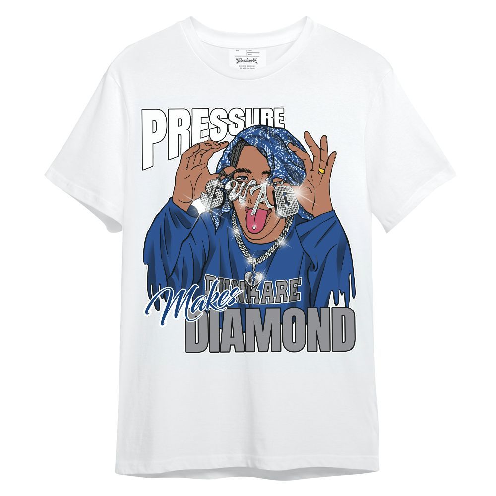 Shirt To Match High OG True Blue 1s - Pressures Makes Shirt To Match Unisex Shirt