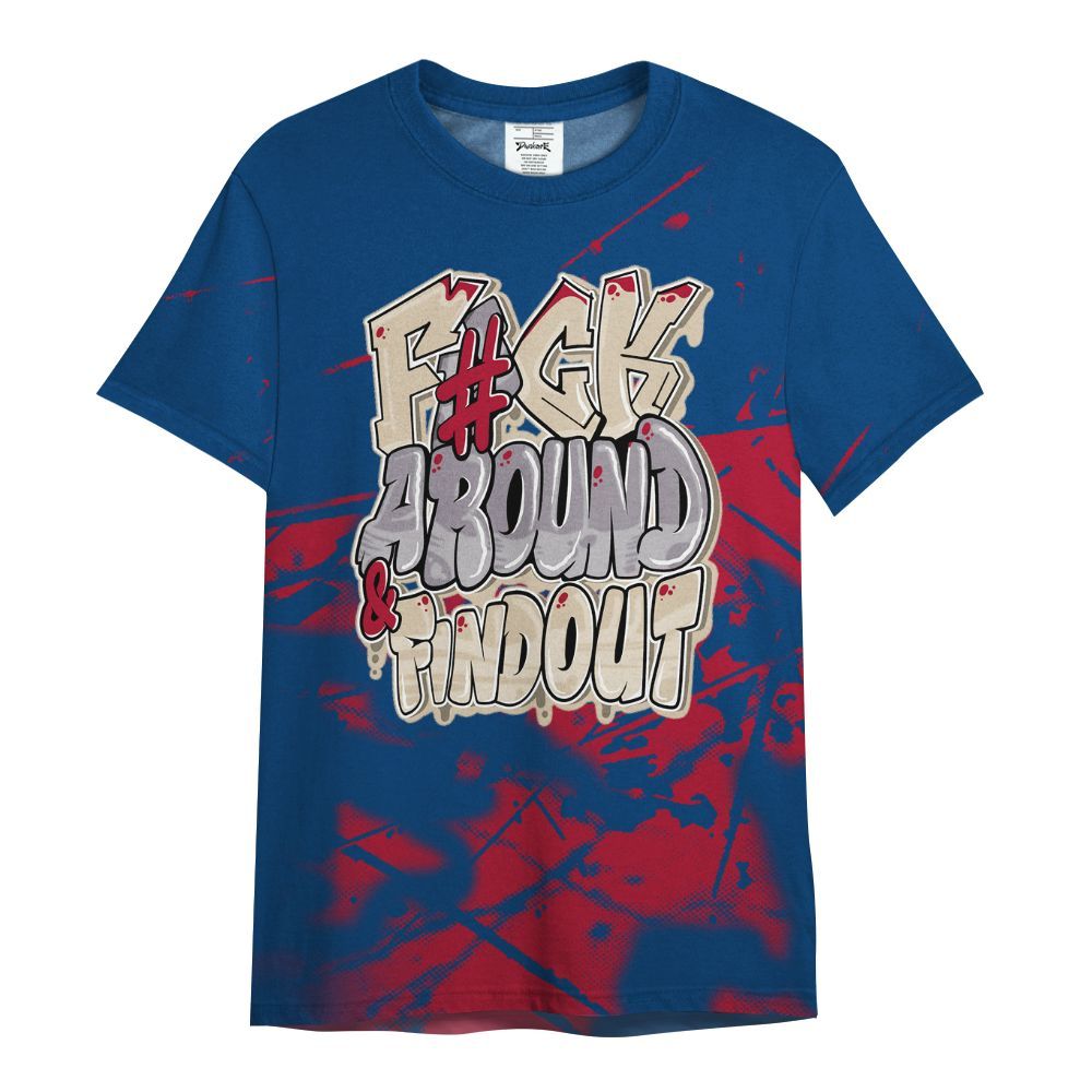 Shirt To Match Rare Air 4s - F Around Find Out Graphic All Over Print