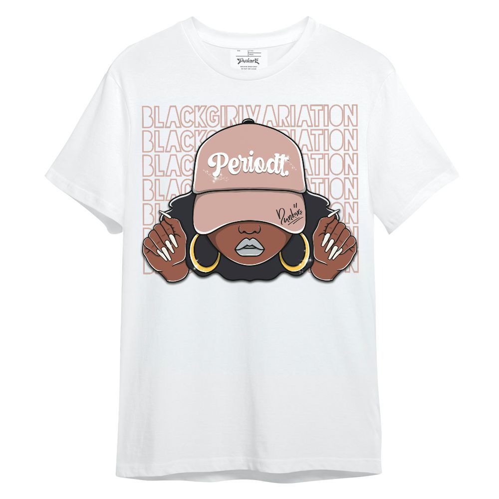 Shirt To Match Air Force Low 1 Arctic Orange - Black Girl Variation Unisex Shirt