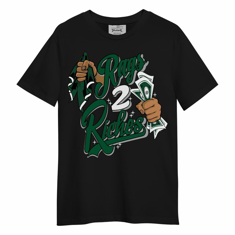 Shirt To Match High Gorge Green 1s - Rag 2 Riches Unisex Shirt