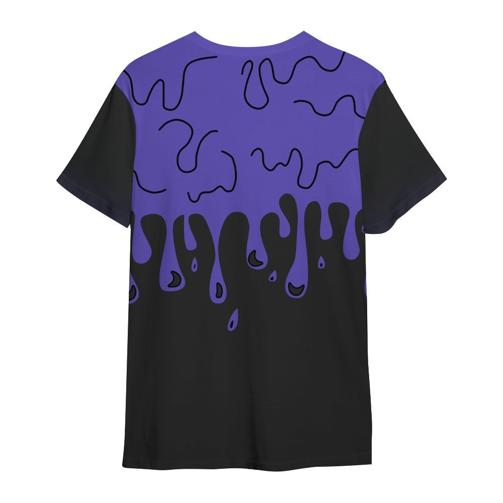 Shirt To Match SB Dunk Low Purple Lagoon - Trust No One Drip All Over Print