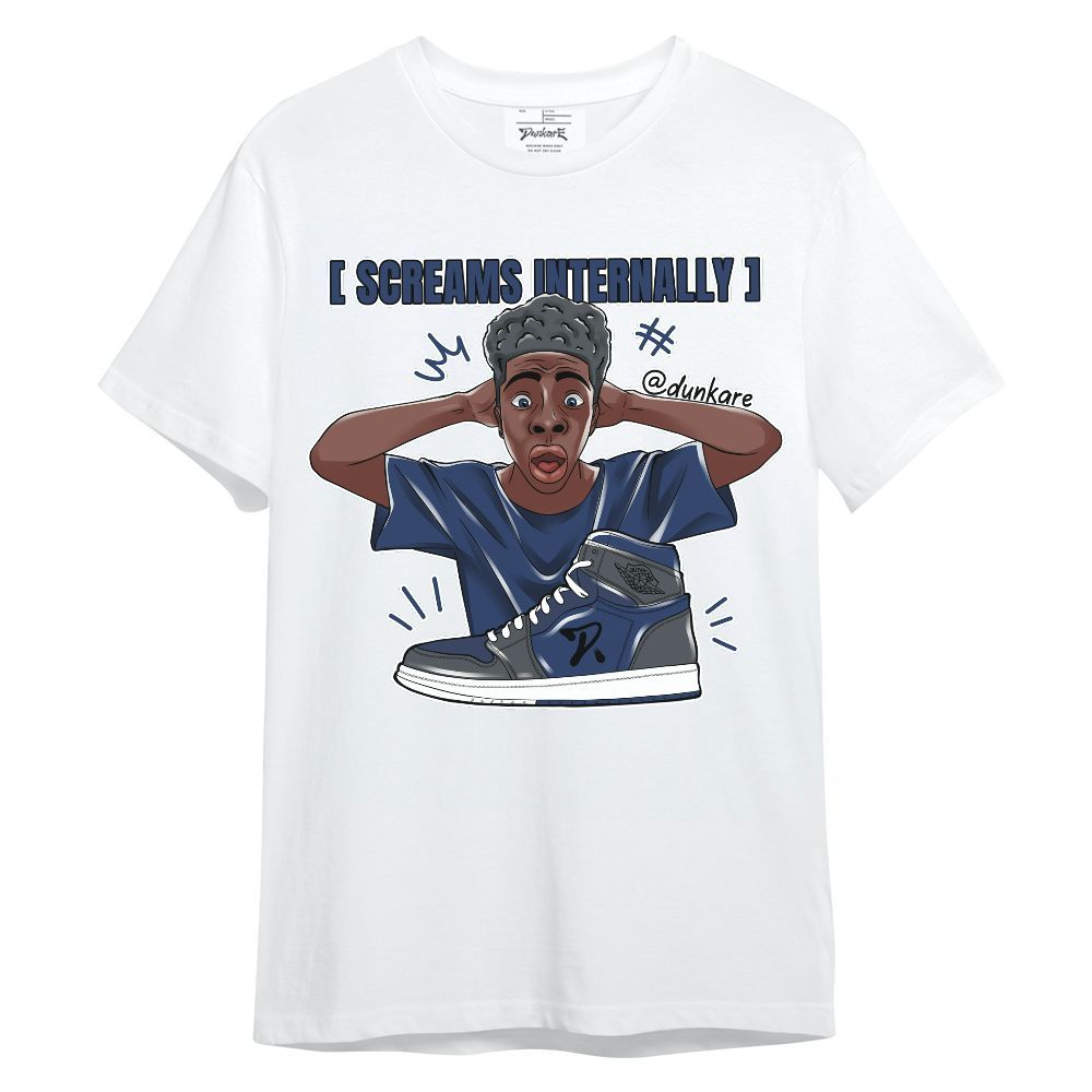 Shirt To Match Retro Flint 13s - Scream Internally Unisex Shirt