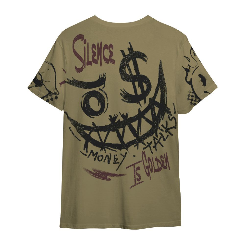 Shirt To Match Black Olive 7s - Mouth Burning Street Style All Over Print