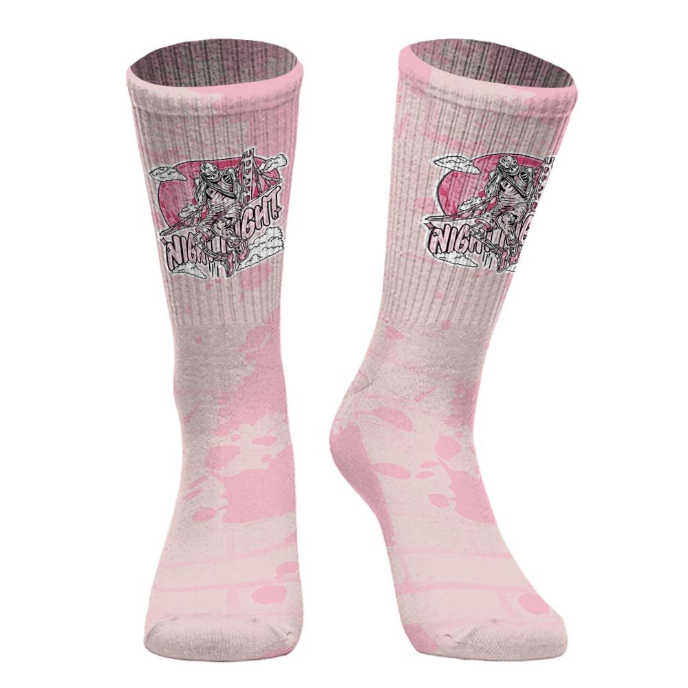 Sock To Match Dunk Low KD 17 Aunt Pearl - Seeya Skeleton Brick